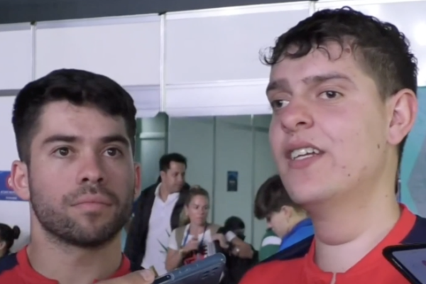 Ahora en DF | Chile celebra en el para tenis de mesa a Ignacio Torres y Matías Pino con medalla de oro