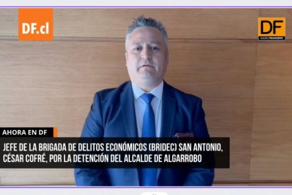 <p>Ahora en DF | Jefe de la Bridec detalla la detención del alcalde de Algarrobo acusado de millonario desfalco</p>