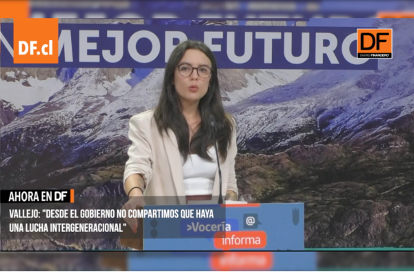 <p>Ahora en DF | Vallejo por críticas de José De Gregorio: "No compartimos que haya una lucha intergeneracional"</p>