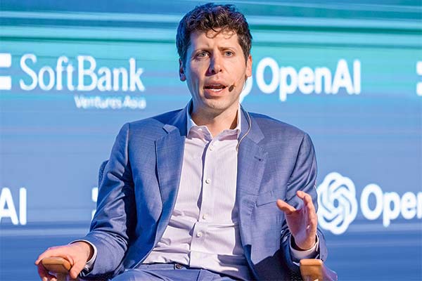 <p>Sam Altman, CEO de OpenAI. Foto: Bloomberg</p>