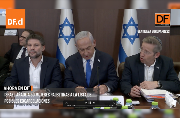 <p>Ahora en DF | Israel añade a 50 palestinas a la lista de posibles excarcelaciones a cambio de la liberación de rehenes por parte de Hamás</p>