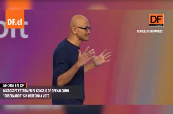 Ahora en DF | Microsoft estará en el consejo de OpenAI como "observador" sin derecho a voto