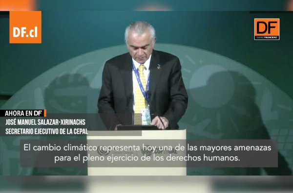 <p>Ahora en DF | Cepal: "El cambio climático representa una de las mayores amenazas para los derechos humanos"</p>