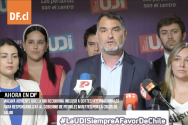 <p>Ahora en DF | Macaya advierte sobre posible acción legal contra el Gobierno por crisis de salud</p>