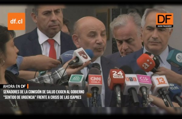 <p>Ahora en DF | Crisis de las isapres: Comisión de Salud del Senado exigen al Gobierno "mayor sentido de urgencia"</p>
