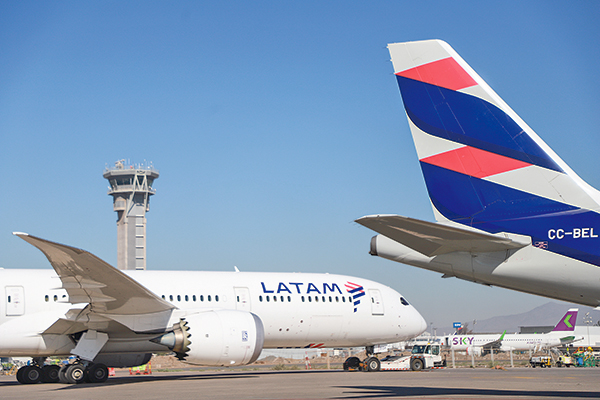 Latam transportó a casi 67 millones de pasajeros en lo que va del año