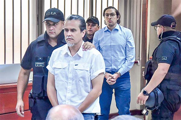 Parten audiencias de formalización de Andrade y Contreras