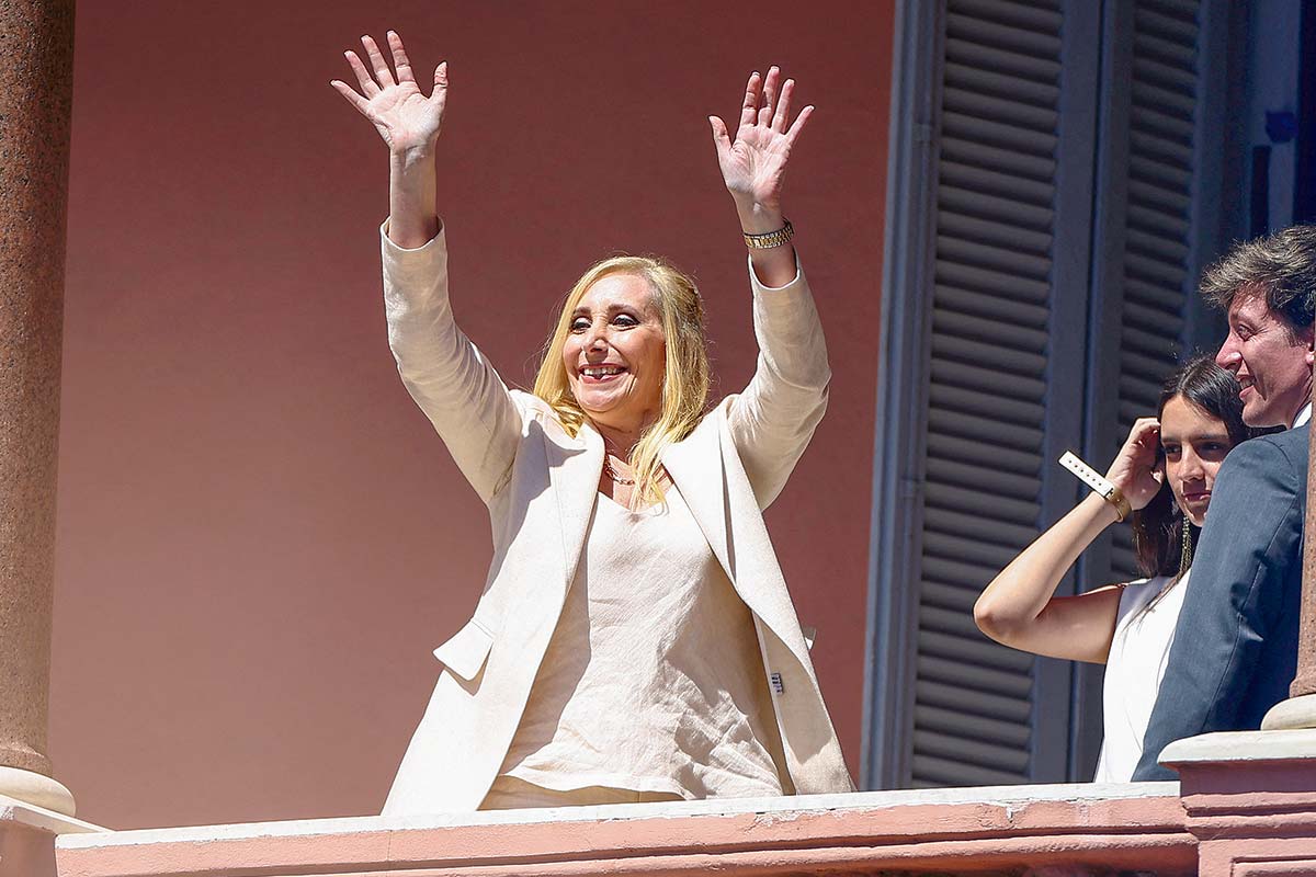 <p>Karina Milei “el jefe”de Argentina</p>