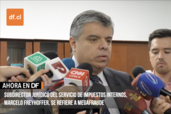 <p>Ahora en DF | Subdirector jurídico del Servicio de Impuestos Internos se refiere a megafraude</p>