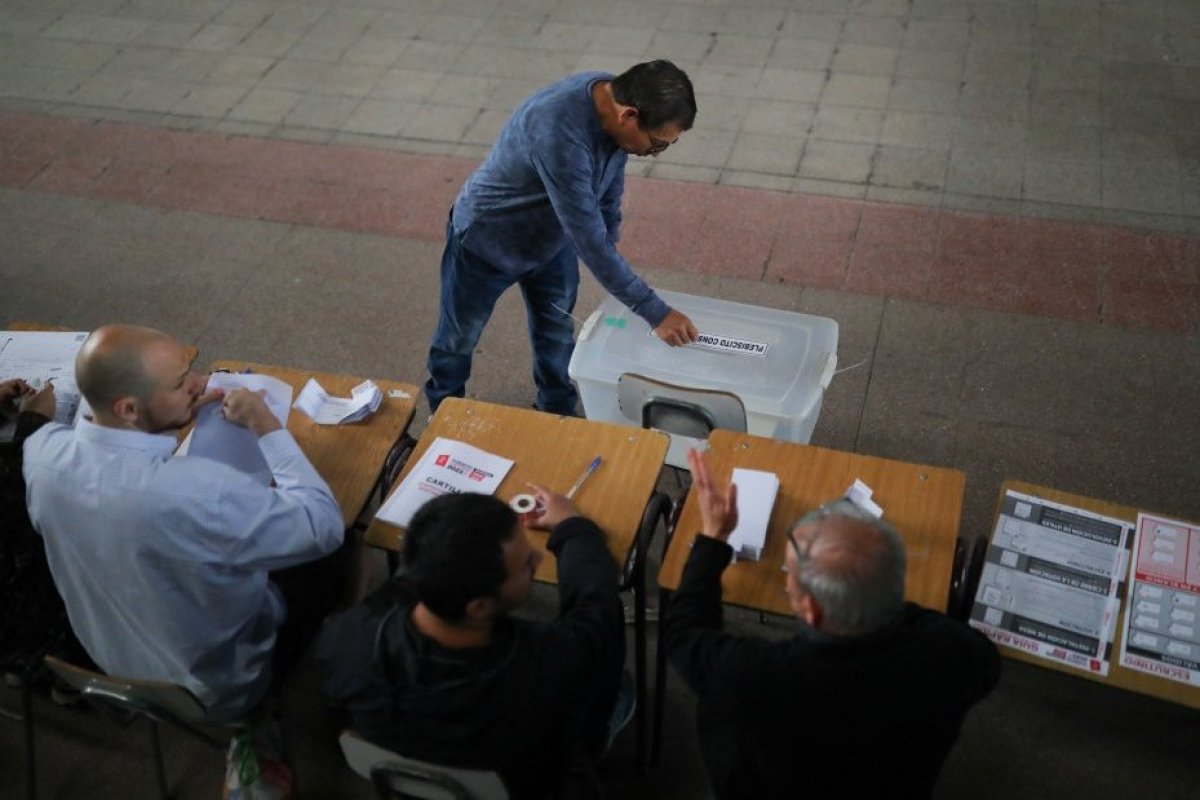 <p>Plebiscito 17-D: con el 76% de las mesas escrutadas, opción En Contra alcanza el 55%</p>
