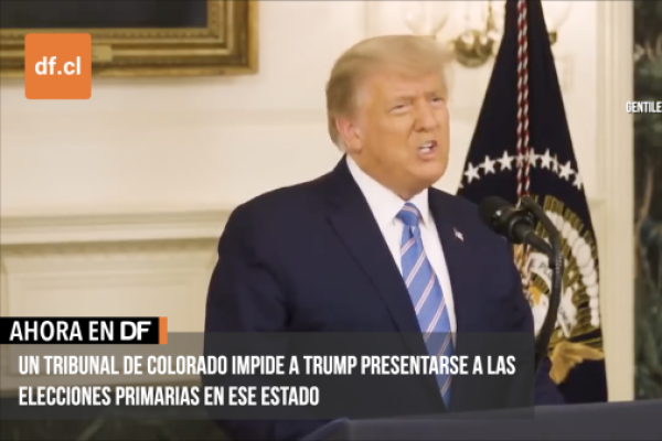 <p>Ahora en DF | La Corte Suprema de Colorado rechaza participación de Trump en las primarias de 2024</p>