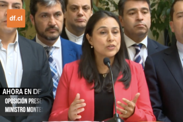 <p>Ahora en DF | Caso Convenios: Oposición presenta acusación constitucional contra el Ministro Montes</p>