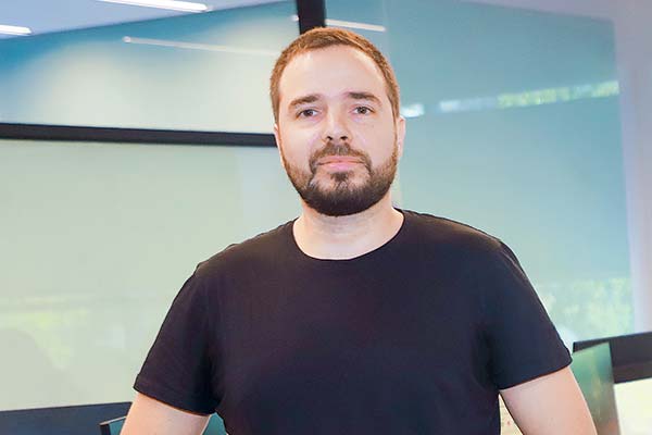 <p>El gerente de Desarrollo Corporativo e Innovación de Bicecorp, Guillermo Ferraro. Foto: Julio Castro</p>