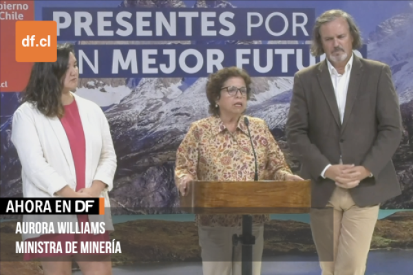 <p>Ahora en DF | Ministra Williams y acuerdo SQM-Codelco: "Nos permite mirar el devenir futuro de la industria del litio de una manera próspera"</p>