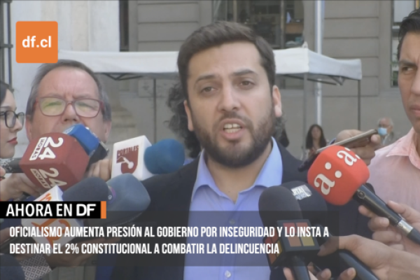 <p>Ahora en DF | Oficialismo aumenta presión e insta al Gobierno a destinar el 2% constitucional para combatir la delincuencia</p>