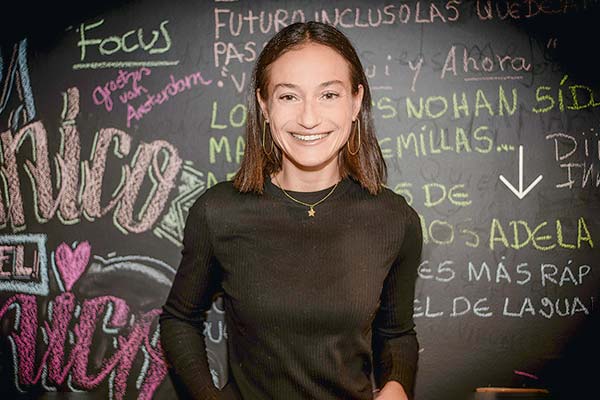 <p>Daniela Espinosa, gerenta de Startup de Banco Santander.</p>