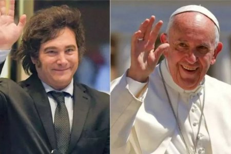 Habrá audiencia privada: el Papa Francisco invitó a Javier Milei a visitar el Vaticano el 11 de febrero