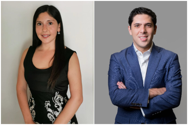 <p>A la izquierda, la head of Growth de Haulmer, Nicole Revillot. Y a la derecha, el cofundador y CEO de R2, Roger Larach.</p>