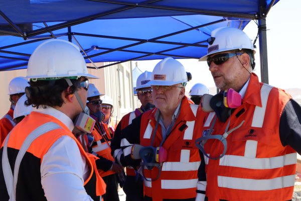 El directorio de Codelco sesiona en Ministro Hales