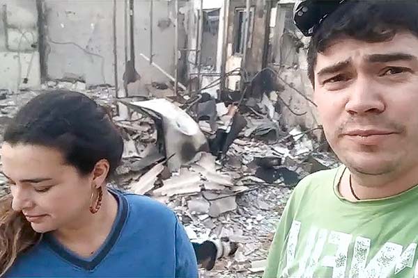 <p>El director de Housenovo y consejero regional de la Asech, Jaime González, sufrió la destrucción de su hogar.</p>