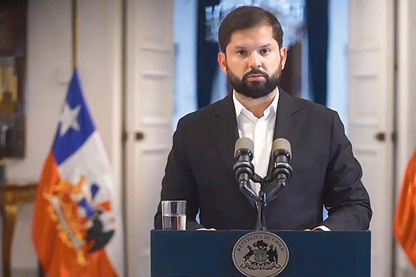<p>Boric destaca que el exMandatario "fue un demócrata desde la primera hora y buscó genuinamente lo que era lo mejor para el país”</p>