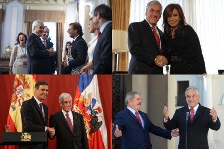 Líderes de la región y el mundo lamentan la muerte de Piñera