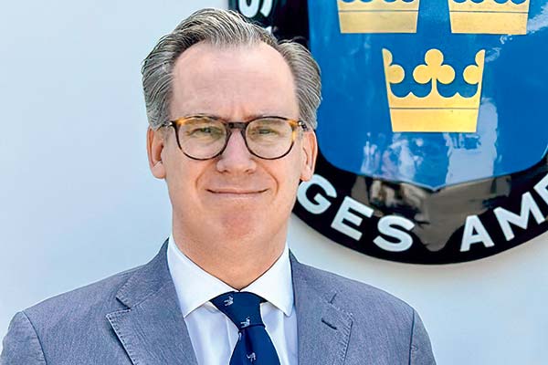 Håkan Jevrell: Subsecretario de comercio exterior de Suecia: “Chile jugará un papel muy importante en la electrificación, siendo un amigo no solo de Suecia, sino de la Unión Europea”