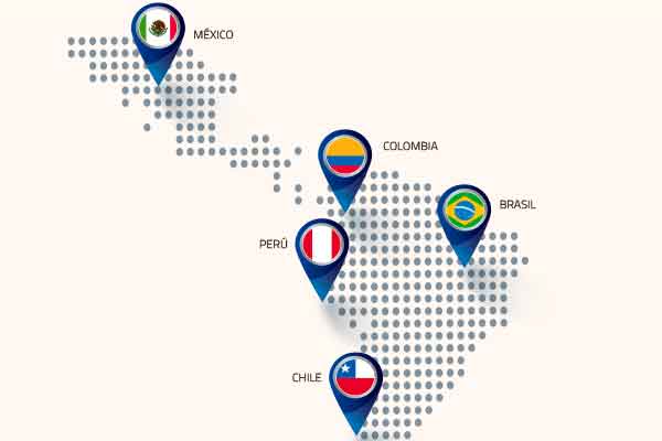 Las acciones que alimentan el apetito del mercado en las bolsas de México, Colombia, Brasil, Perú y Chile