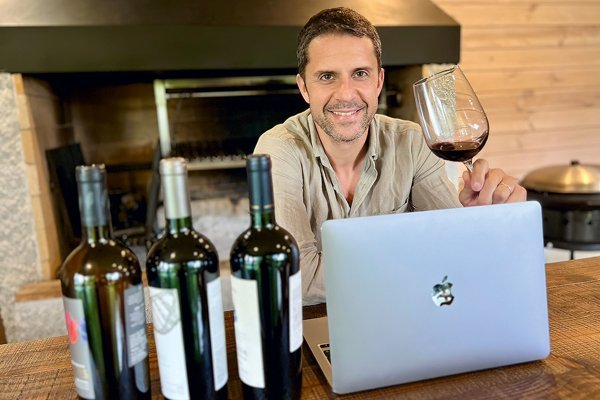 <p>Diego Valdés, cofundador y CEO de Vinòmaly.</p>