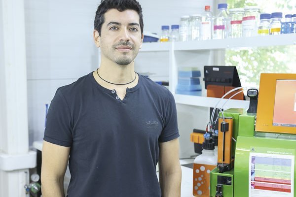 <p>Gonzalo Ureta, director científico de Merken Biotech</p>
