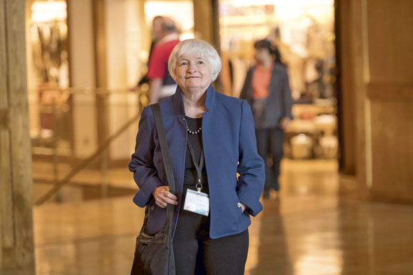 <p>Janet Yellen, secretaria del Tesoro de Estados Unidos. Foto: Bloomberg</p>