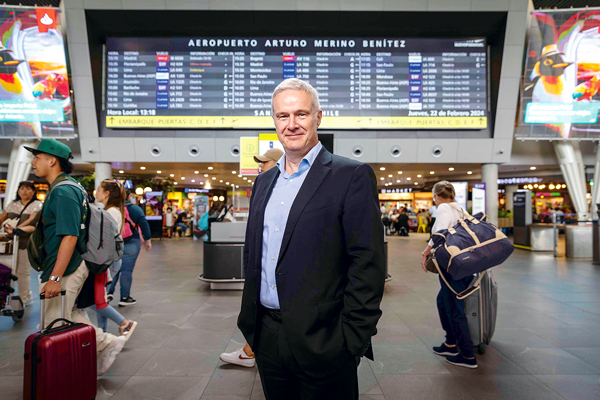 Nicolas Claude vuelve a la gerencia general de Nuevo Pudahuel y apunta a buscar nuevas frecuencias aéreas y alianzas con otras aerolíneas