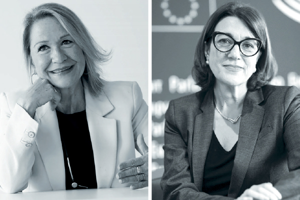 <p>Inmaculada Rodríguez Piñero, Presidenta Comisión Parlamentaria Mixta UE-Chile. María Soraya Rodríguez Ramos, comisión de Asuntos Exteriores del Parlamento Europeo.</p>