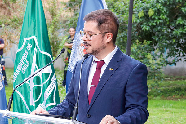 <p>Javier Velasco, embajador de Chile en España.</p>
