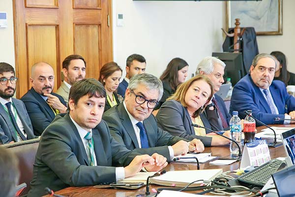 <p>El ministro Marcel y la subsecretaria Berner lideraron la discusión ayer en la comisión de Hacienda de la Cámara.</p>