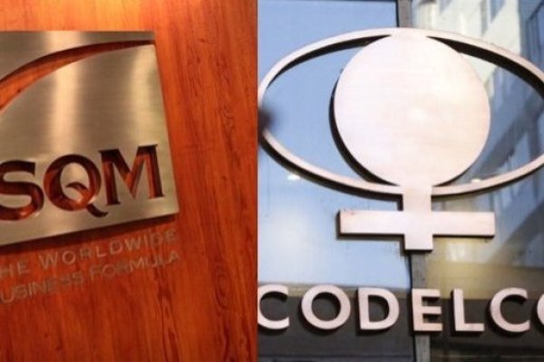 <p>SQM y Codelco acuerdan extender plazo para firma de documentos de asociación en exploración de litio</p>