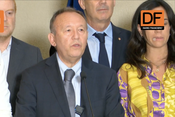 <p>Ahora en DF | José García (RN) tras su elección como presidente del Senado: “Estoy consciente… No es el mejor ambiente para asumir"</p>