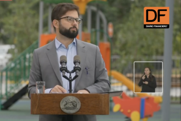 <p>Ahora en DF | Boric por prisión preventiva de exdirector de la PDI: “Da cuenta de que nuestras instituciones en Chile funcionan”</p>
