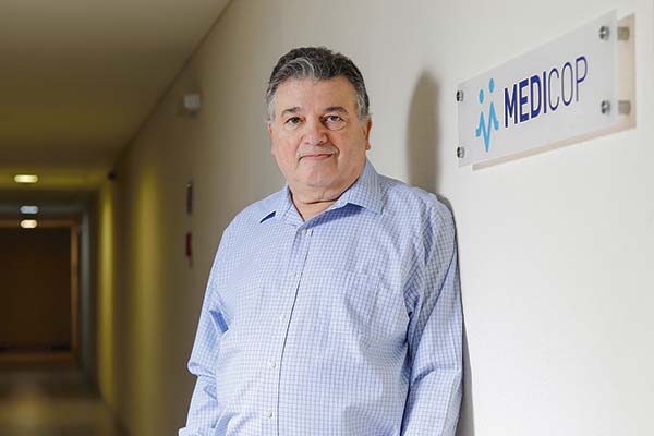 <p>José Giordano, presidente de Medicop Foto: Verónica Ortíz</p>