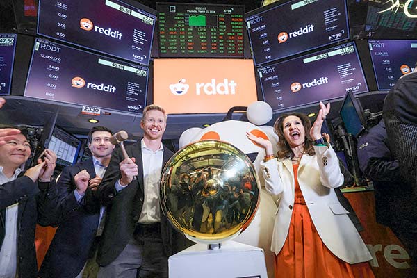 Reddit saca provecho de una apertura a bolsa estelar, pero ¿podrá crecer?