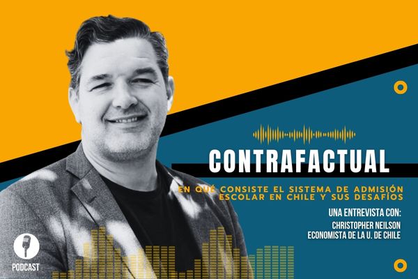 <p>🎙️ Contrafactual | Christopher Neilson explica en qué consiste el Sistema de Admisión Escolar en Chile y los desafíos que enfrenta en la actualidad</p>