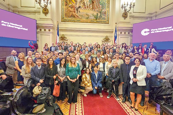 <p>Inauguración Foro Nacional de Ciberseguridad.</p>