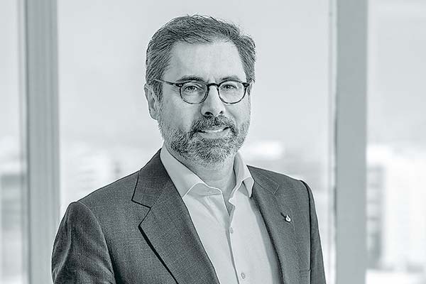 <p>El gerente general de Banco Santander Chile, Román Blanco.</p>