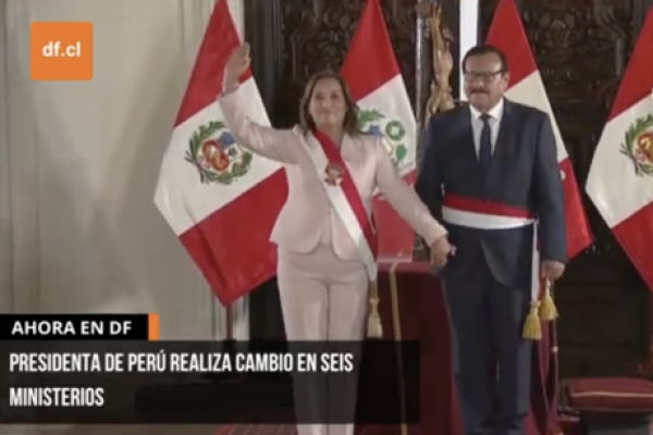 <p>Ahora en DF | Presidenta de Perú realiza cambio en seis ministerios en medio de escándalos por presunto enriquecimiento ilícito</p>