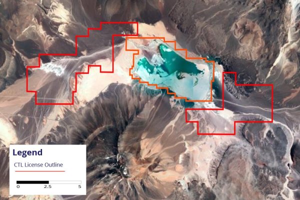<p>Mapa de las concesiones de CTL en Laguna Verde, en la Región de Atacama.</p>