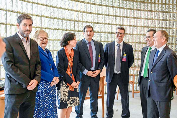 <p>Este miércoles fue el primer IPoM de Claudio Soto como consejero del Banco Central. Foto: Agencia Uno </p>