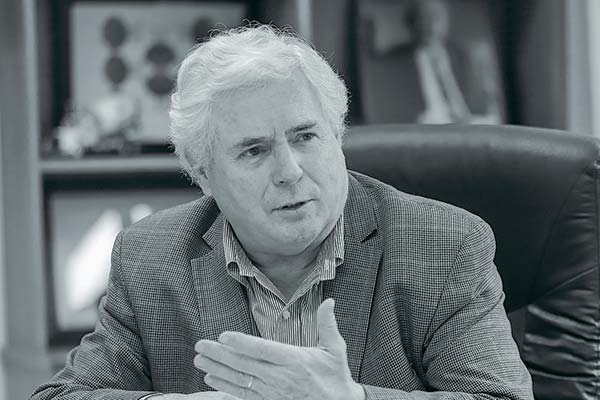<p>Raúl Bezanilla, presidente del directorio de Besalco. Foto: Julio Castro</p>