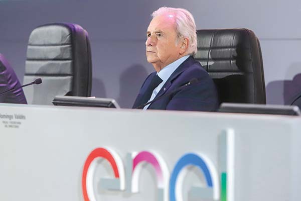 <p>Herman Chadwick, presidente de Enel Chile</p>