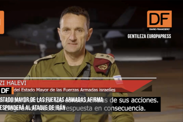 <p>Ahora en DF | El jefe del Estado Mayor de las Fuerzas Armadas afirma que Israel responderá al ataque de Irán</p>