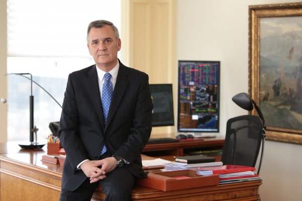 <p>El presidente de Banco Santander, Claudio Melandri.</p>
